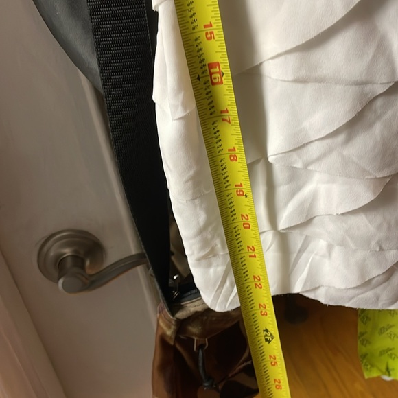 Alt B Blouse in white frills. Summer blouse for someone sized Small. - Picture 4 of 4